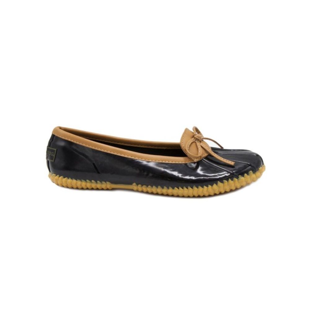 LONDON FOG COLLECTION Womens Navy Duck Boot Webster Slip On Slippers 10 M